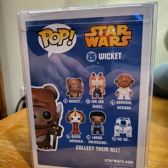 Star Wars Wicket Funko Pop - Picture 3 of 7